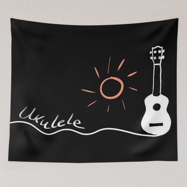 Item preview, Ukulele landscape designed and sold by piesdesignart.