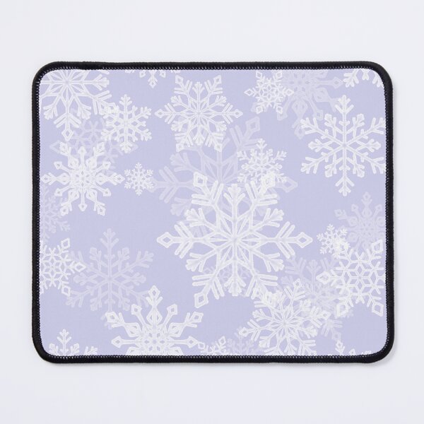 Item preview, Snowflakes on lavender designed and sold by ArteAnnie.