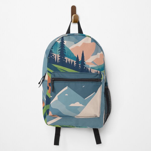Item preview, Road with snowy mountains designed and sold by MarcelosArts.