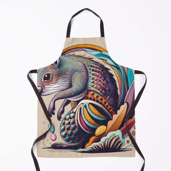 Item preview, La colorida ardilla del bosque caprichoso designed and sold by Rafal Saluszewski.