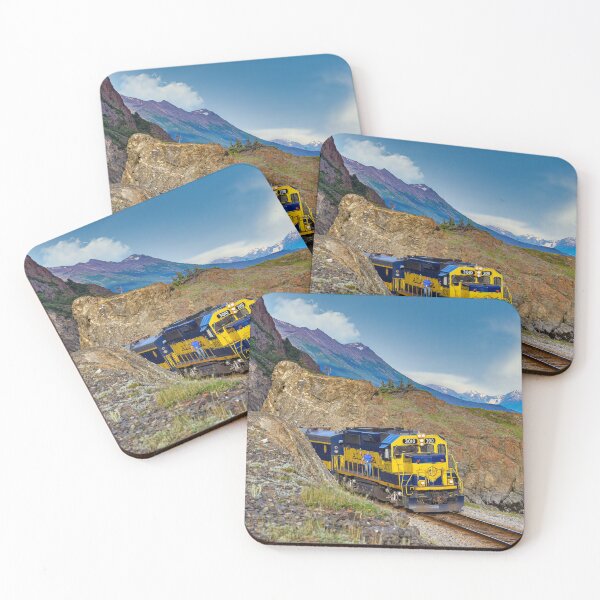 Item preview, Alaska Passenger Train - Engine 3010, Turnagain Arm, Alaska designed and sold by AlsknMommaBear2.