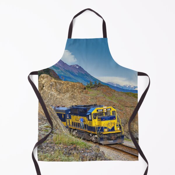Item preview, Alaska Passenger Train - Engine 3010, Turnagain Arm, Alaska designed and sold by AlsknMommaBear2.
