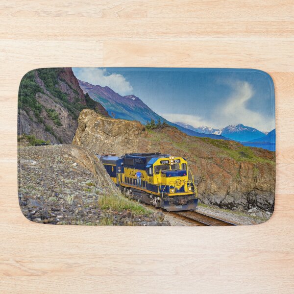 Item preview, Alaska Passenger Train - Engine 3010, Turnagain Arm, Alaska designed and sold by AlsknMommaBear2.
