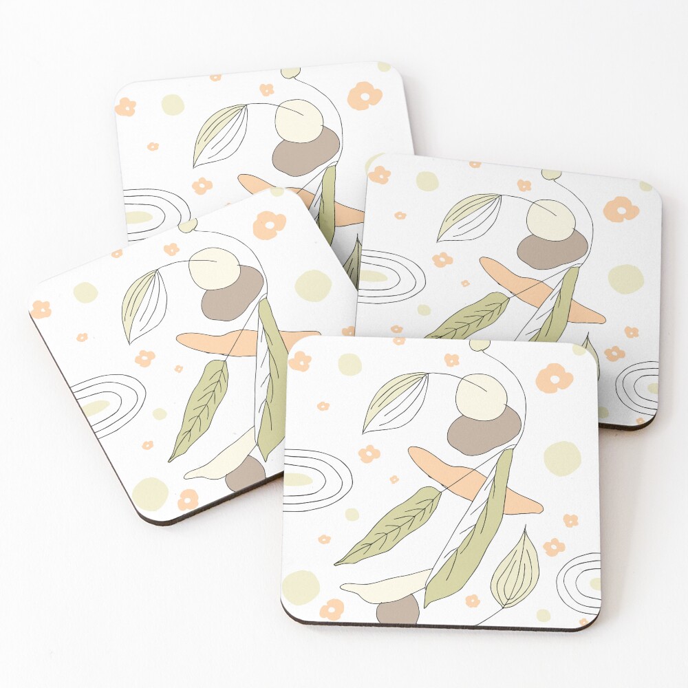 Item preview, Coasters (Set of 4) designed and sold by MINEGENHAND.
