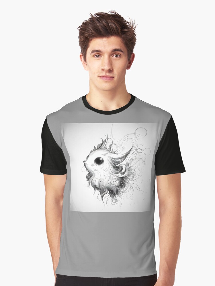 The Whimsical Fish with Big Eyes | Graphic T-Shirt