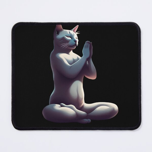 Item preview, Yoga cat elements designed and sold by Print4Shirt4You.