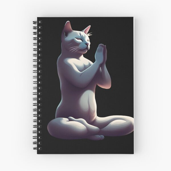 Item preview, Yoga cat elements designed and sold by Print4Shirt4You.