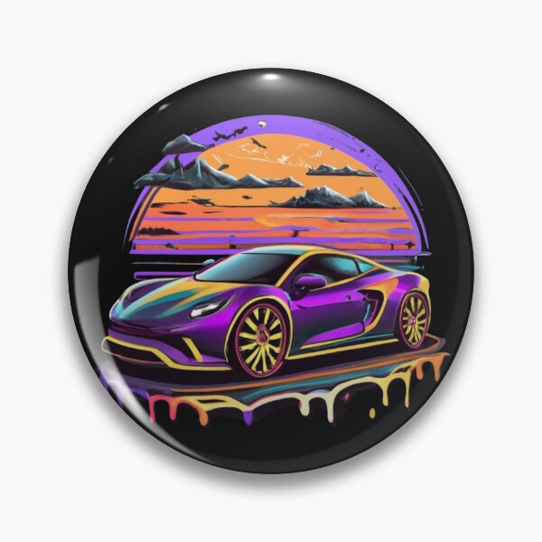 Aperçu de l'œuvre Voiture de sport créée et vendue par TeeGraphicPro.