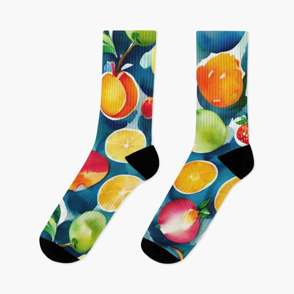 Item preview, Funky Fruity Watercolour Pattern designed and sold by AuraDesigner.