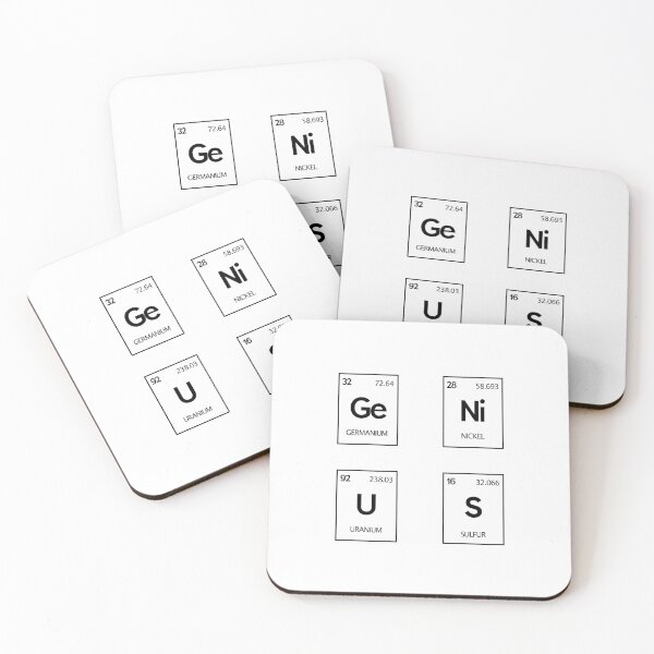 Item preview, I'm Genius Periodic Table designed and sold by theFAWWAZ.