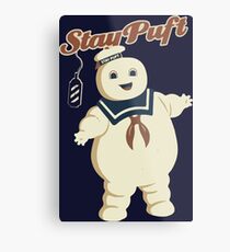 STAY PUFT - MARSHMALLOW MAN GHOSTBUSTERS Metal Print