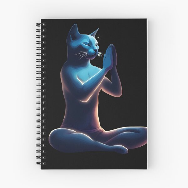 Item preview, Yoga cat elements designed and sold by Print4Shirt4You.