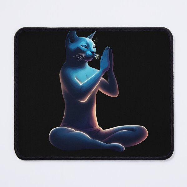 Item preview, Yoga cat elements designed and sold by Print4Shirt4You.