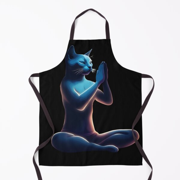 Item preview, Yoga cat elements designed and sold by Print4Shirt4You.