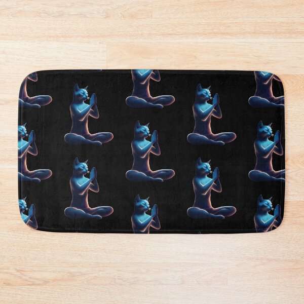 Item preview, Yoga cat elements designed and sold by Print4Shirt4You.