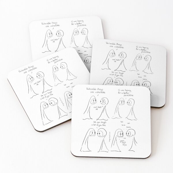 Item preview, Vulnerable Things Are Vulnerable designed and sold by argallcreative.