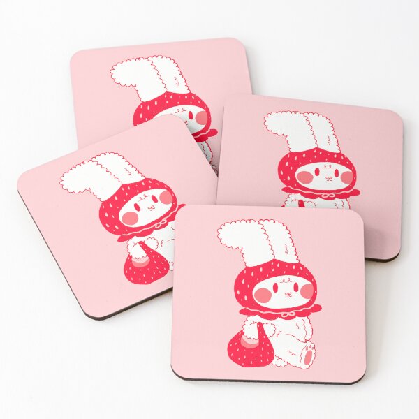 Item preview, Strawberry Bunny - Kawaii Bunny - Strawberrycore  designed and sold by KittyStrand.