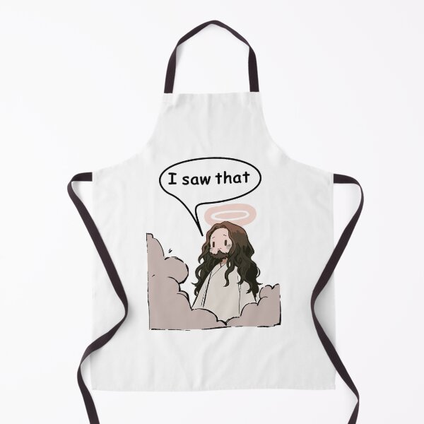 Item preview, jesus i saw that meme Sticker designed and sold by Kunai art.