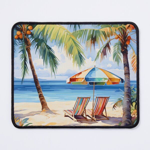 Item preview, Coastal Series: Relaxing Beach Chairs designed and sold by BadLuckByDesign.