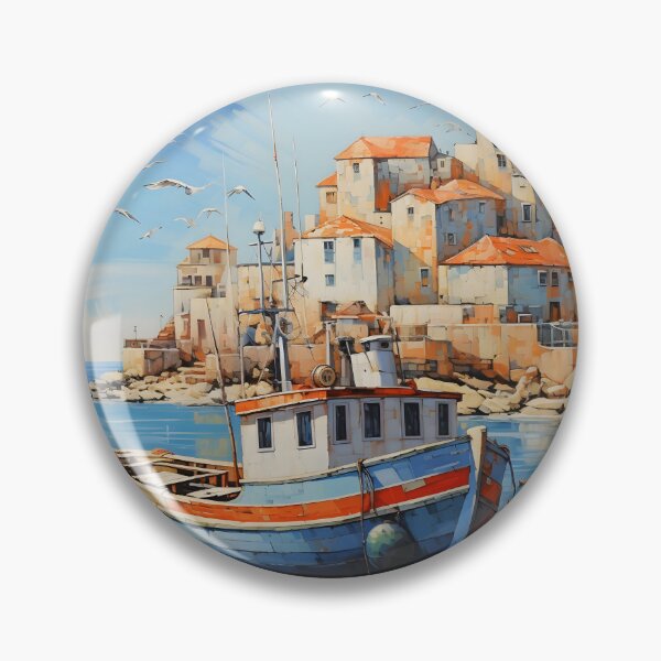 Item preview, Serie costera: ciudad costera designed and sold by BadLuckByDesign.