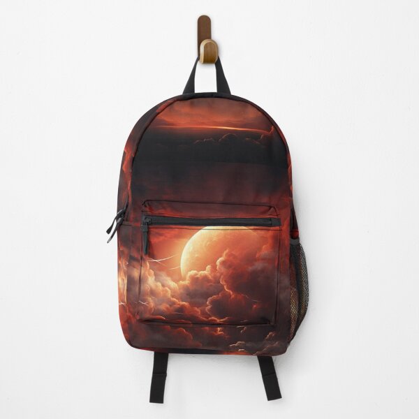 Item preview, Blood red moon hiding in clouds designed and sold by zand-n-zive.