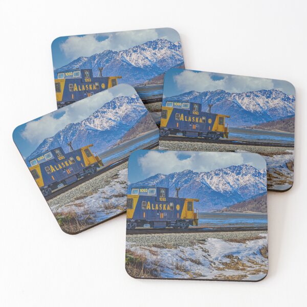 Item preview, Caboose II - Alaska Railroad Freight Train, Turnagain, Arm designed and sold by AlsknMommaBear2.