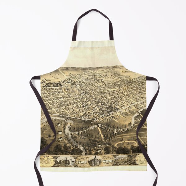 Item preview, Fort Wayne, Indiana (1868) designed and sold by allhistory.