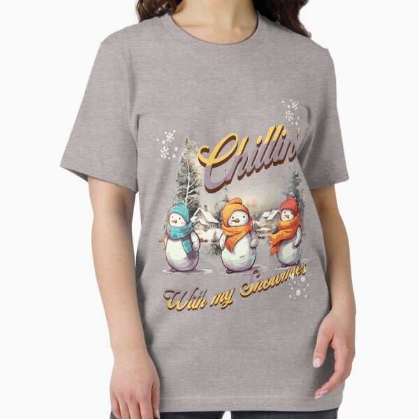 Item preview, Chillin with my snowmies -  - Almost christmas - Tis The Most Wonderful Time Of The Year - Santa Claus Nightmare Before Christmas - The Santa Claus Story  designed and sold by JansenGS.