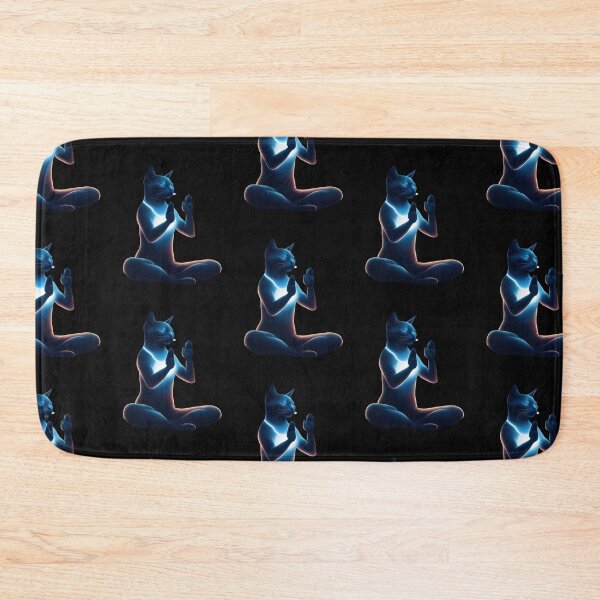 Item preview, Yoga cat elements designed and sold by Print4Shirt4You.