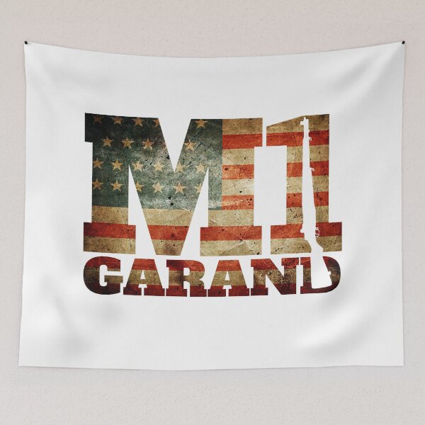 Item preview, Copy of M1 Garand silhouette wooden flag design designed and sold by GreenGuyTees.