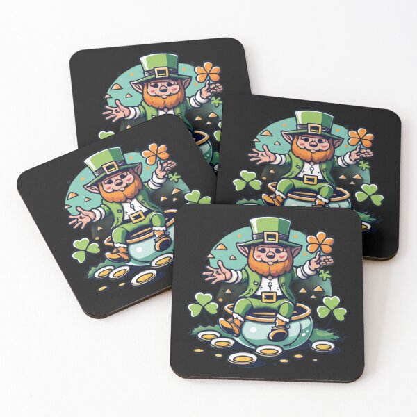 Item preview, leprechaun on the pot of gold designed and sold by TeeGraphicPro.