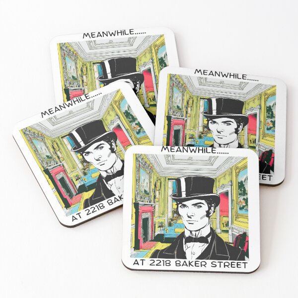 Item preview, Sherlock Holmes Baker Street Pop Art  designed and sold by stargazerhill.