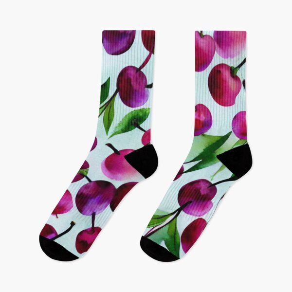 Item preview, Light Cherry Watercolour Pattern designed and sold by AuraDesigner.