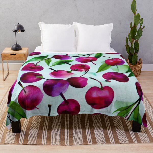 Item preview, Light Cherry Watercolour Pattern designed and sold by AuraDesigner.