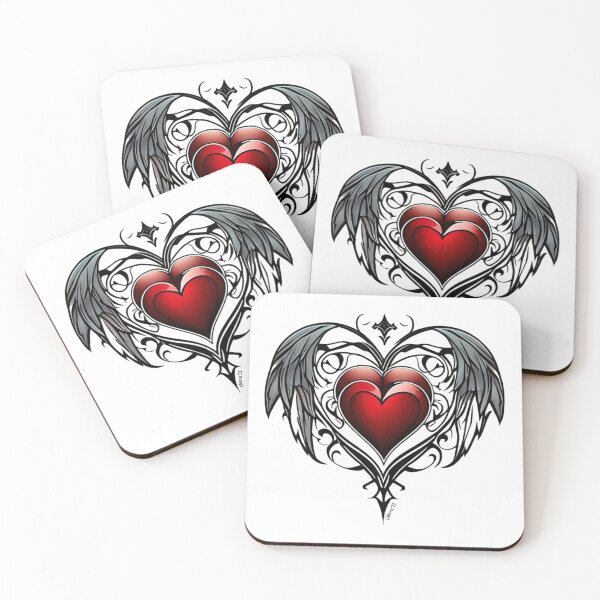Item preview, Estilo de tatuaje de corazón gótico designed and sold by GhostMachine13.