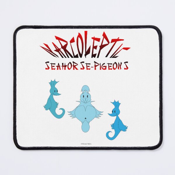 Item preview, Narcoleptic Seahorse Pigeons - Style B designed and sold by DrezenMedia.
