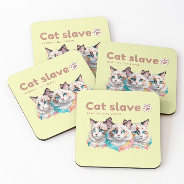 Item preview, Cat slave - Ragdoll Cat Lover designed and sold by mamacub.