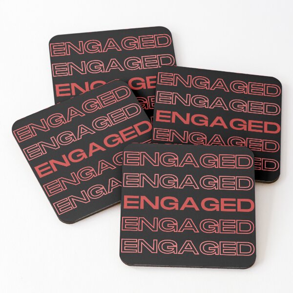 Item preview, ENGAGED designed and sold by QBEKART.