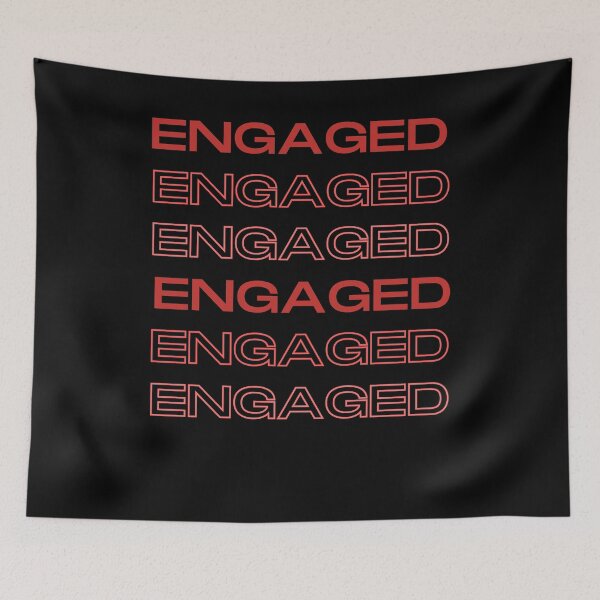 Item preview, ENGAGED designed and sold by QBEKART.