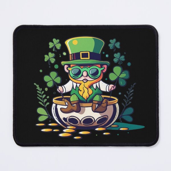Item preview, leprechaun on the pot of gold designed and sold by TeeGraphicPro.