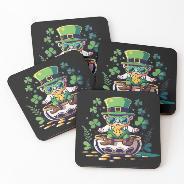 Item preview, leprechaun on the pot of gold designed and sold by TeeGraphicPro.