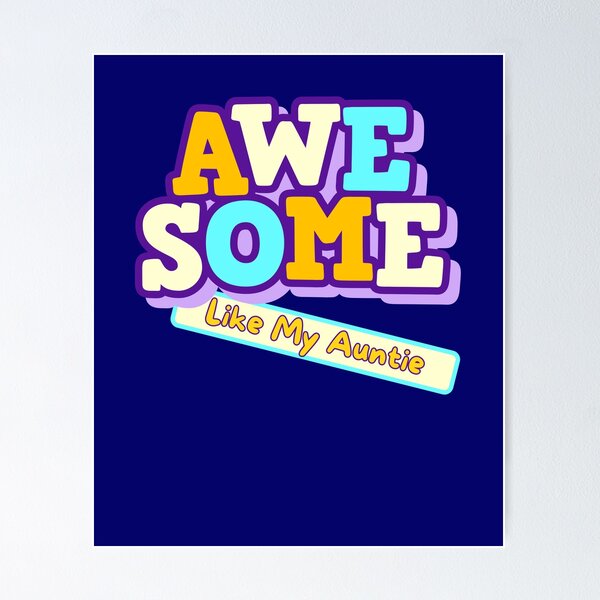 Item preview, Funny Niece Nephew Gifts Awesome like My Auntie designed and sold by Ceramic Scripture.