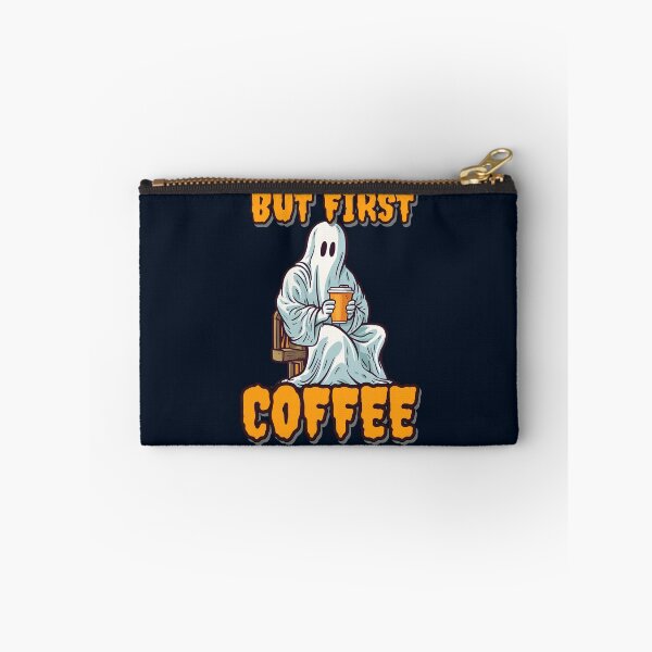 Item preview, But first Coffee, Cute Halloween Ghost for Halloween festival Halloween Party Classic  designed and sold by Noodle Doodle.