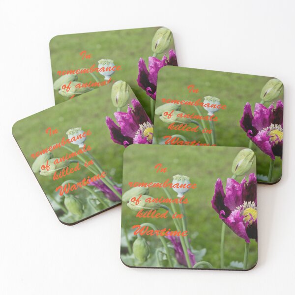 Item preview, The Purple Poppy of Remembrance - with text designed and sold by Violaman.