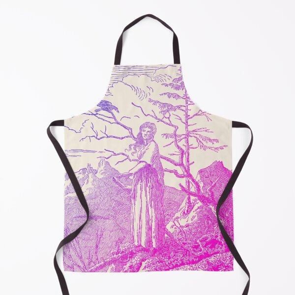 Item preview, Woman Standing on the Edge of the Abyss With Raven (Vrouw staand aan de rand van de afgrond en raaf) by Caspar David Friedrich - Neon Edit designed and sold by thevoidishungry.
