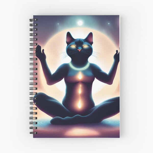 Item preview, Yoga cat elements designed and sold by Print4Shirt4You.