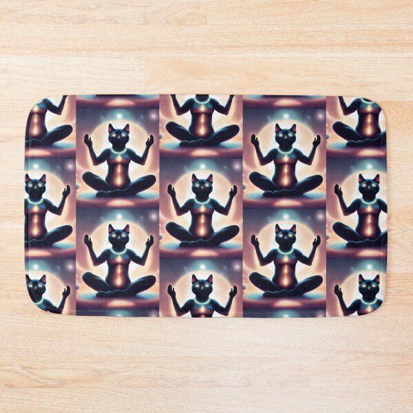 Item preview, Yoga cat elements designed and sold by Print4Shirt4You.