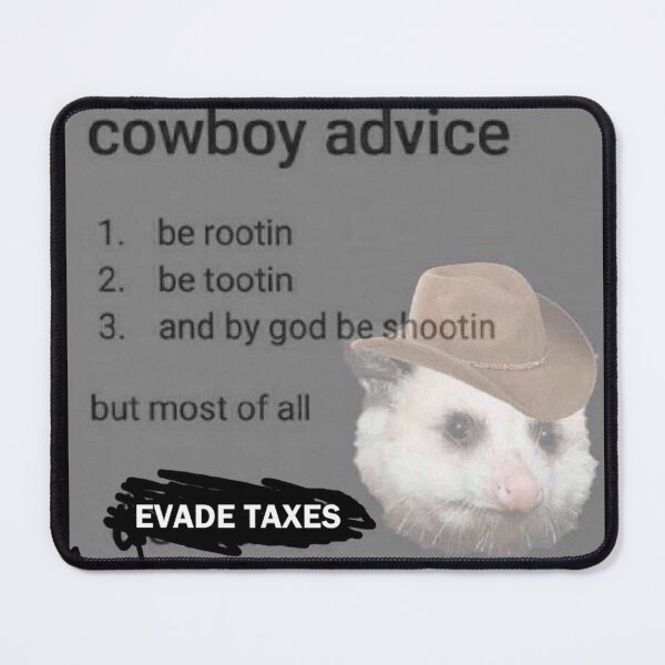 Item preview, Evade Taxes designed and sold by FantasticFlopp.