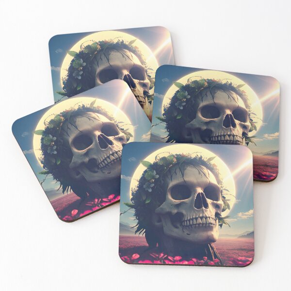 Item preview, Flowers skull designed and sold by Lord-Sixtus.