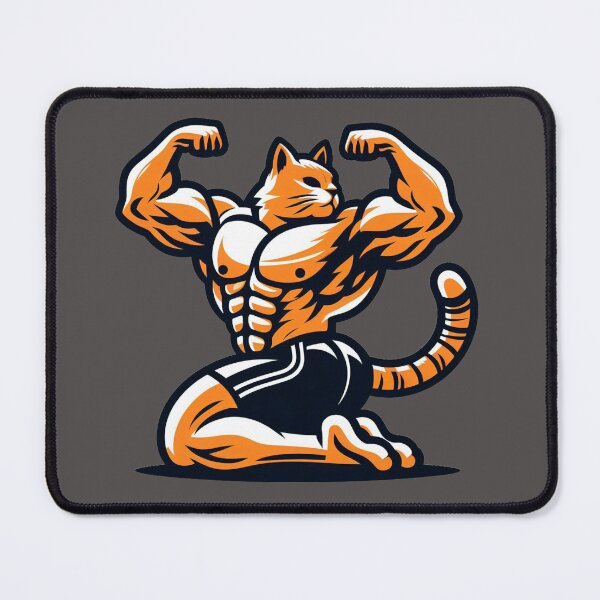 Item preview, Cat slave - The Muscular cat - Cat meme designed and sold by mamacub.